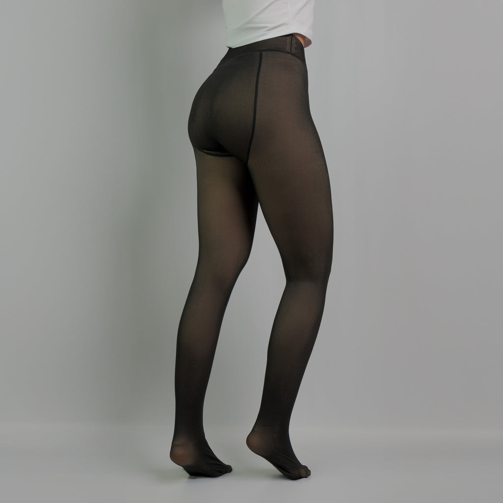 Transparent Fleece Tights