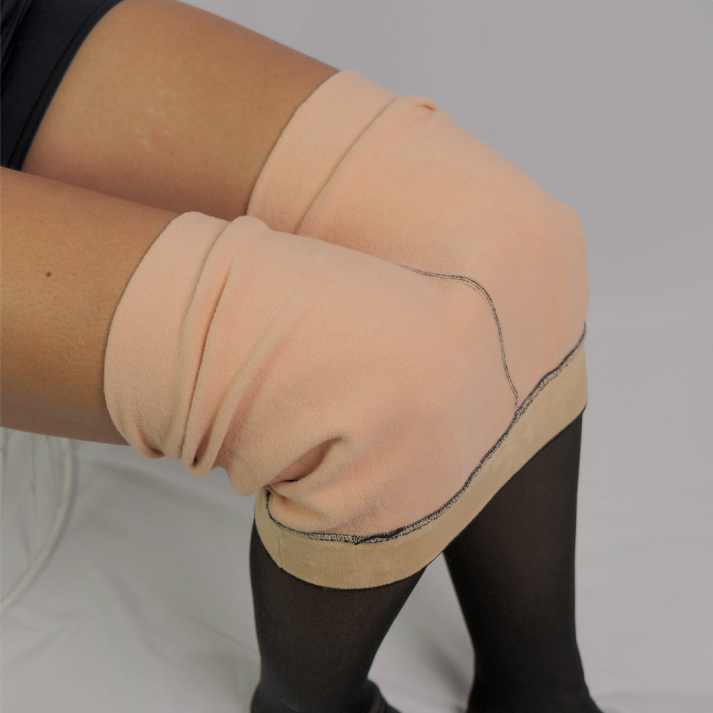 Transparent Fleece Tights