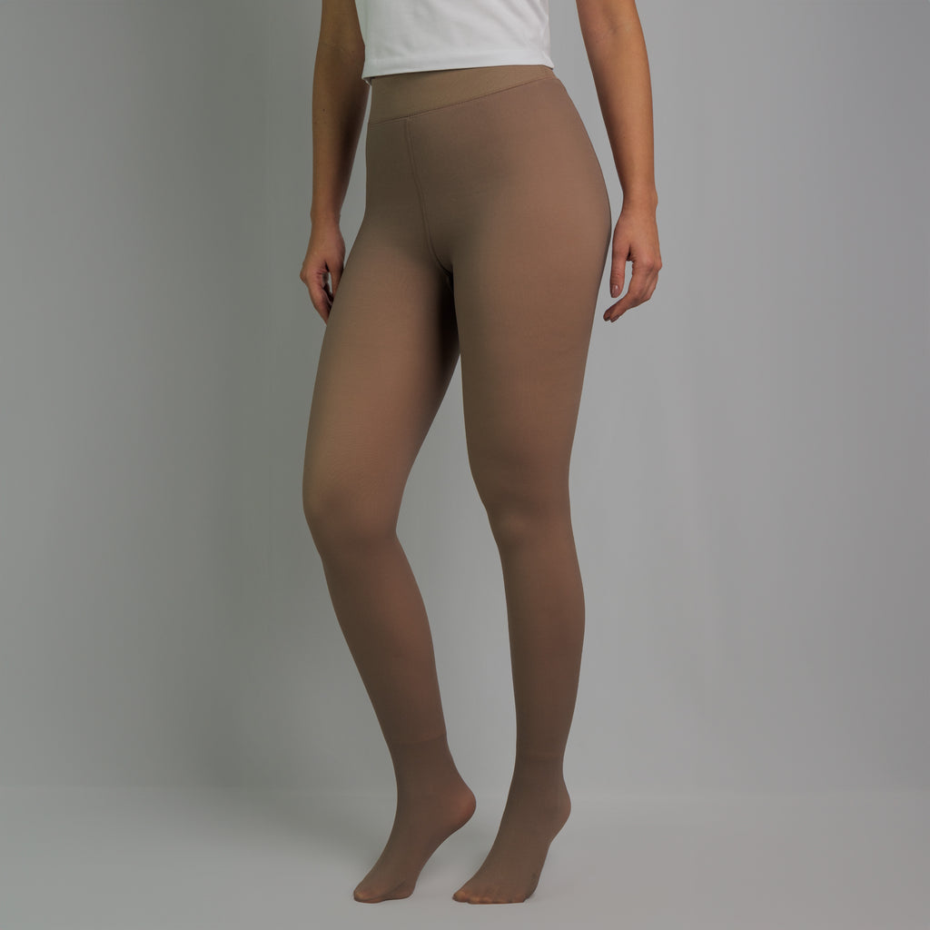Transparent Fleece Tights