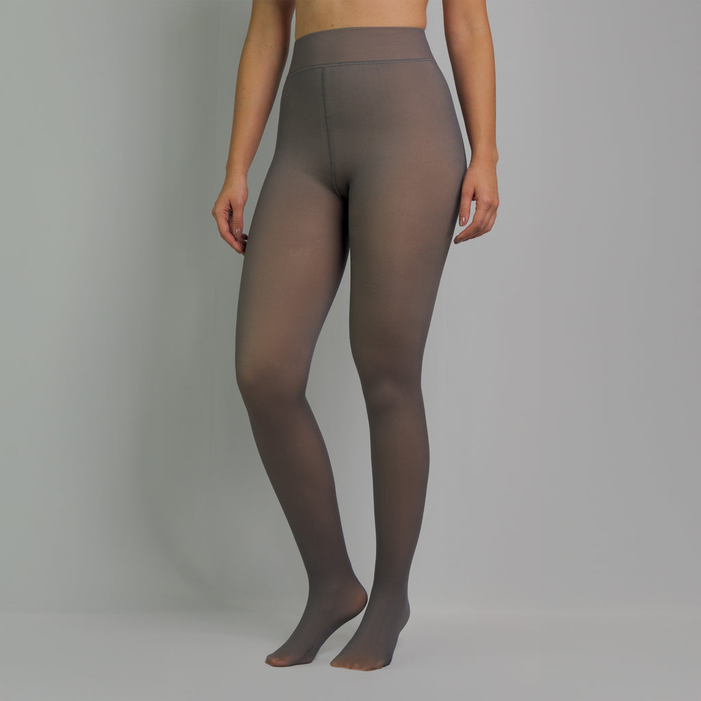 Transparent Fleece Tights